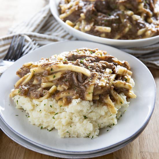 Instant Pot Beef and Noodles - Recipe photo by TheSaltyMarshmallow