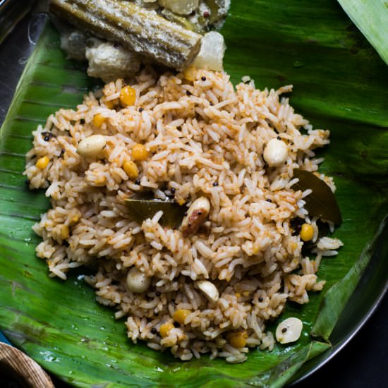 Instant pot Tamarind rice - Recipe photo by cookingwithpree