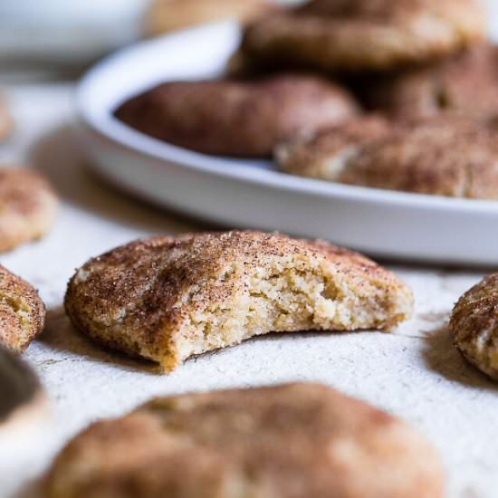 Gluten Free Vegan Snickerdoodles - Recipe photo by foodfaithfitness