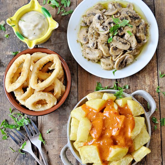 How to Make a Spanish Tapas Platter - Recipe photo by Spain on a Fork