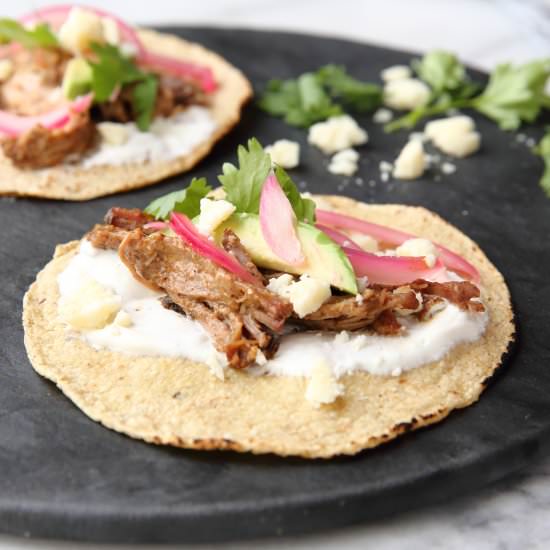 Slow Cooker Carnitas - Recipe photo by FromScratchFast