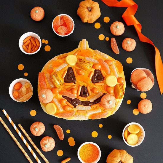 Halloween Cookie Cake - Recipe photo by BirdsParty