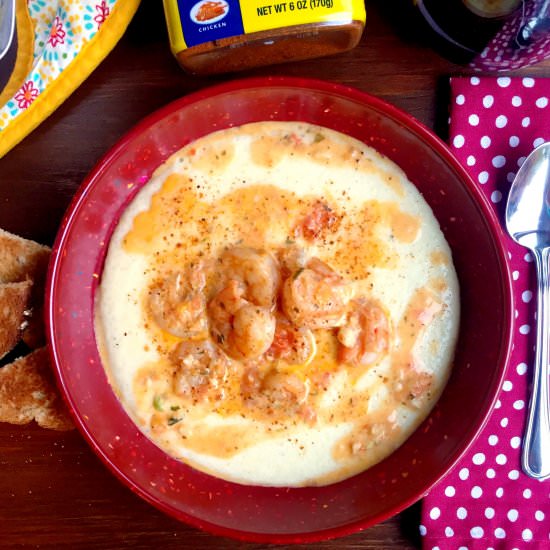 Chesapeake Shrimp and Grits - Recipe photo by Theyummymuffin