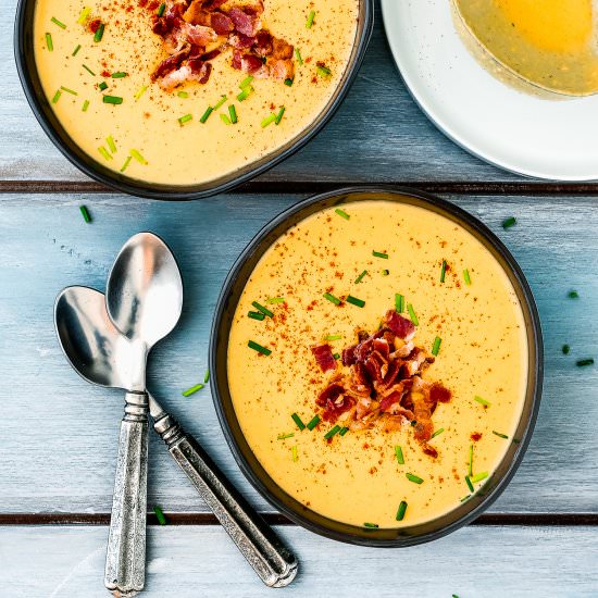 Instant Pot Smoky Cheese and Potato - Recipe photo by Mommys Home Cooking