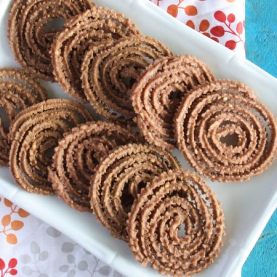 Ragi Murukku - Recipe photo by sandhiya