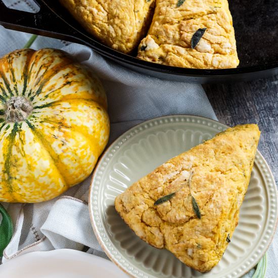 Sweet Potato Sage Scones - Recipe photo by accidentalhappybaker