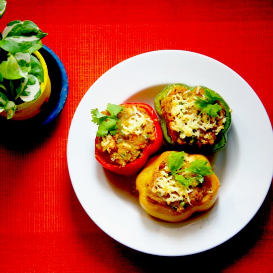 Baked Stuffed Bell Peppers - Recipe photo by Salonyscookbook