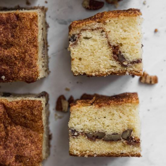 Sour Cream Coffee Cake - Recipe photo by foodandtable