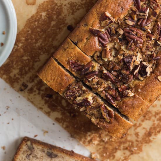 Brown Butter Pecan Bread - Recipe photo by foodandtable