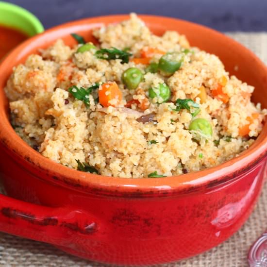 Mix Veg. Daliya - Recipe photo by foodtrails25