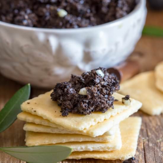 Black Olive Tapenade - Recipe photo by an italian in my kitchen