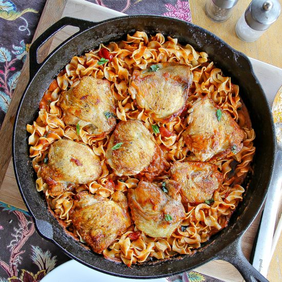 Skillet Chicken Thighs - Recipe photo by tonyastaab