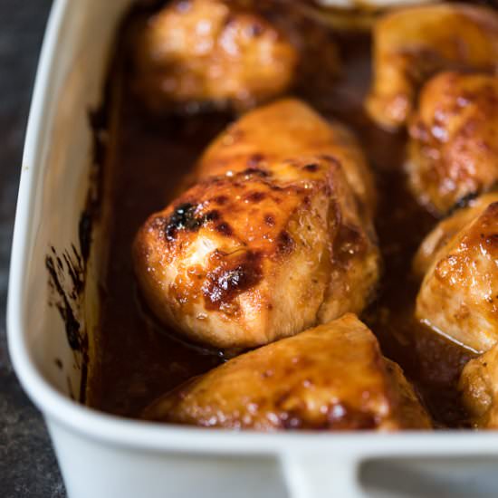 Sticky Chicken - Recipe photo by lifeisbutadish