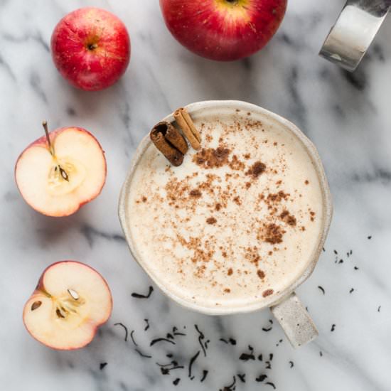 Apple Tea Latte - Recipe photo by butteredsideup