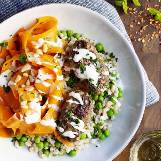 Lamb Kofta - Recipe photo by PinchandSwirl