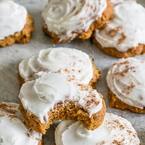 Pumpkin Cake Cookies - Recipe photo by loveinmyoven
