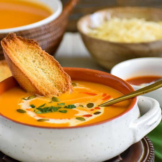The Best Harvest Vegetable Soup - Recipe photo by casablancacooks