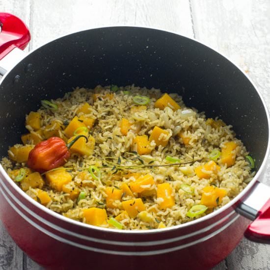 Pumpkin rice - Recipe photo by thatgirlcookshealthy