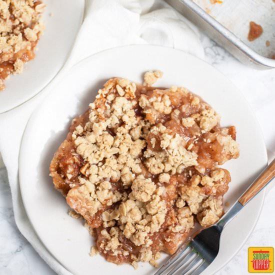 Ina Garten Apple Crisp - Recipe photo by SundaySupper