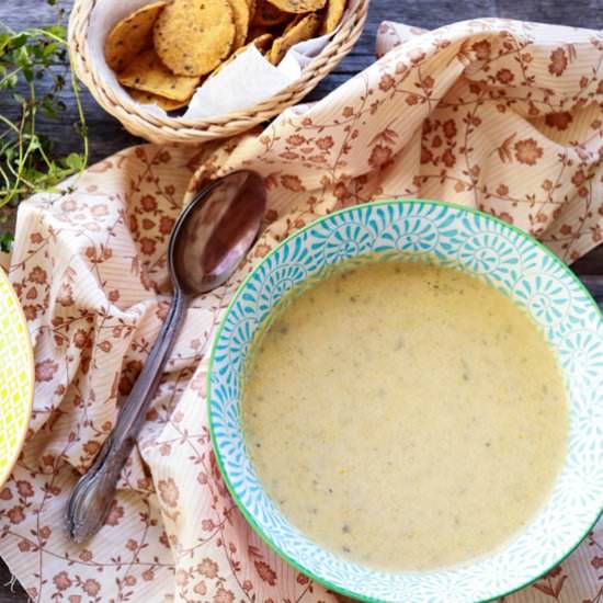 CREAM OF ROASTED CAULIFLOWER SOUP - Recipe photo by sugarlovespices