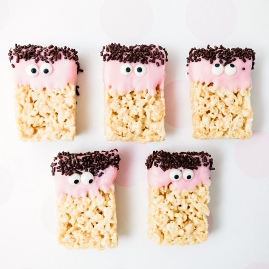 Halloween Rice Krispie - Recipe photo by The Sweet Nerd
