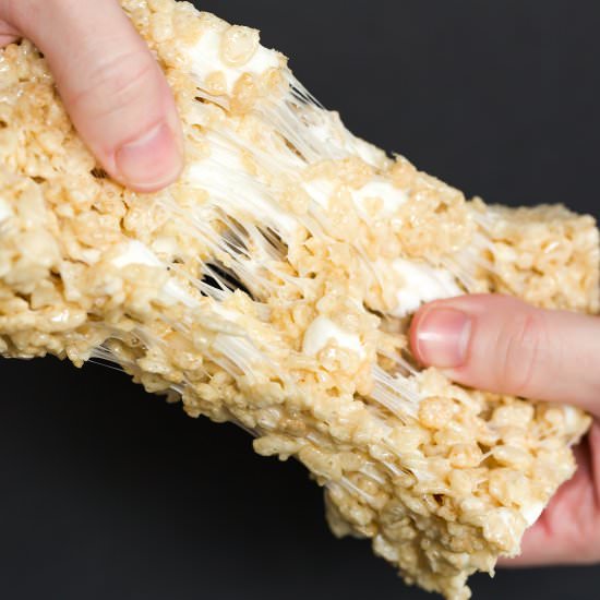 The BEST Rice Krispie Treats - Recipe photo by browneyedbaker