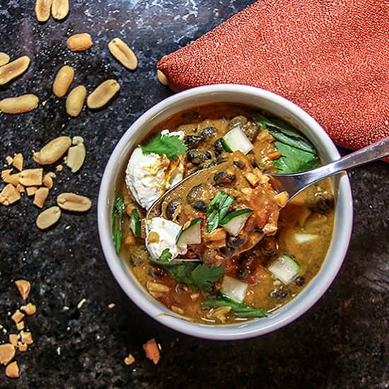 Thai Curry Chili - Recipe photo by The Salted Pepper
