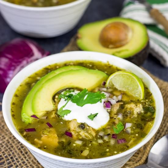 Pork Chile Verde - Recipe photo by spicedblog