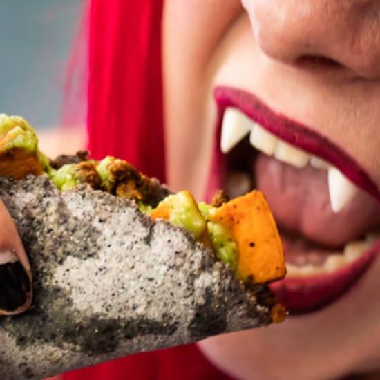 Chorizo Tacos Vampiro - Recipe photo by makeeverybodyfat