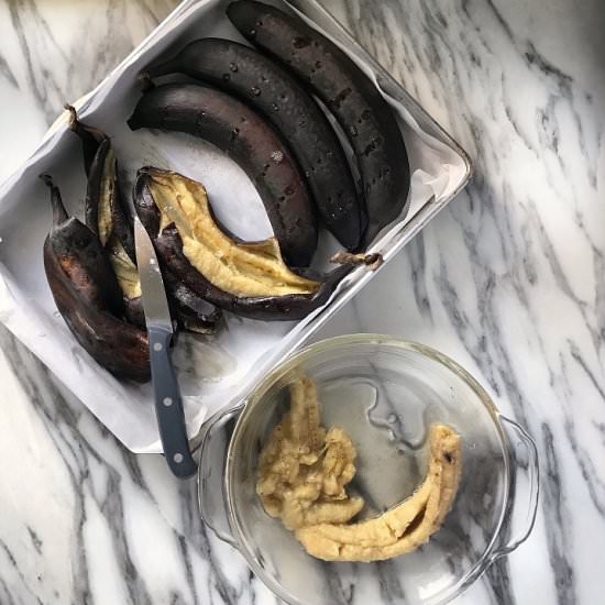 Roasted bananas - Recipe photo by shelovesbiscotti