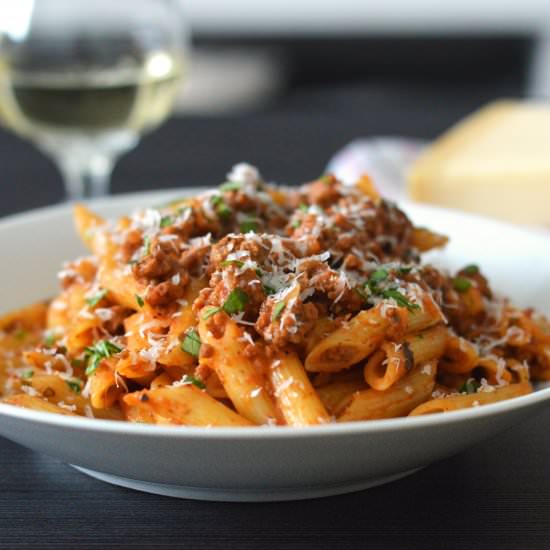 Italian Sausage Pasta - Recipe photo by JackSlobodian
