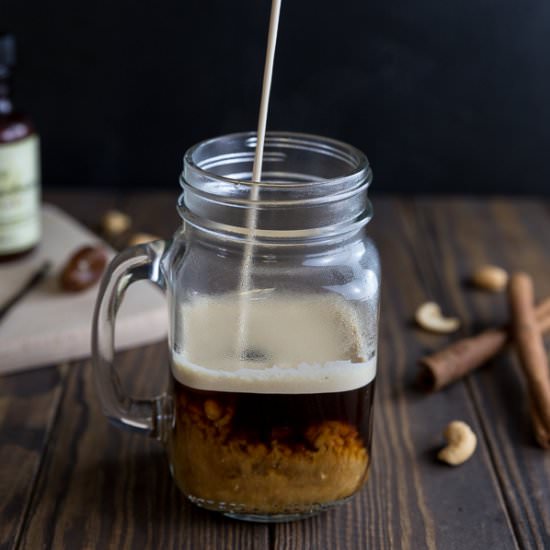 Cinnamon Cashew Coffee - Recipe photo by homebakedbliss