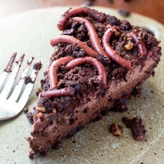 Dark Chocolate Pecan Worms in Dirt - Recipe photo by b. sweet