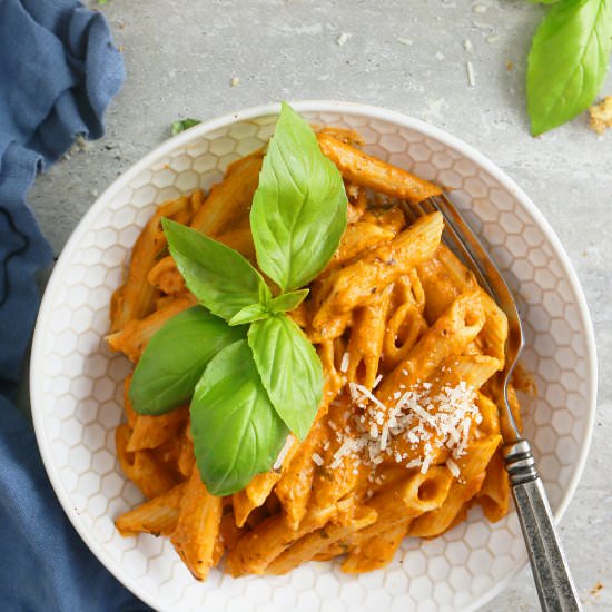 Healthier Instant Pot Pasta - Recipe photo by kitchenathoskins