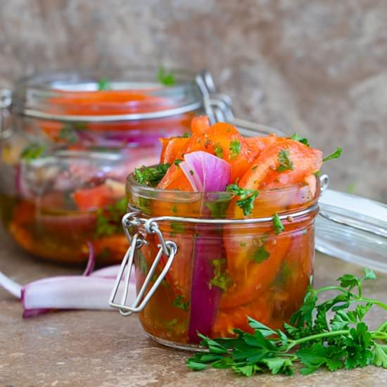 Preserving Summer Tomatoes - Recipe photo by healingtomato