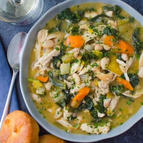 Easy Chicken Stew with Fall Vegetab - Recipe photo by garlic and zest