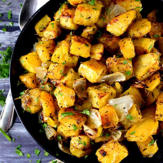 Roasted Acorn Squash - Recipe photo by byronethomas