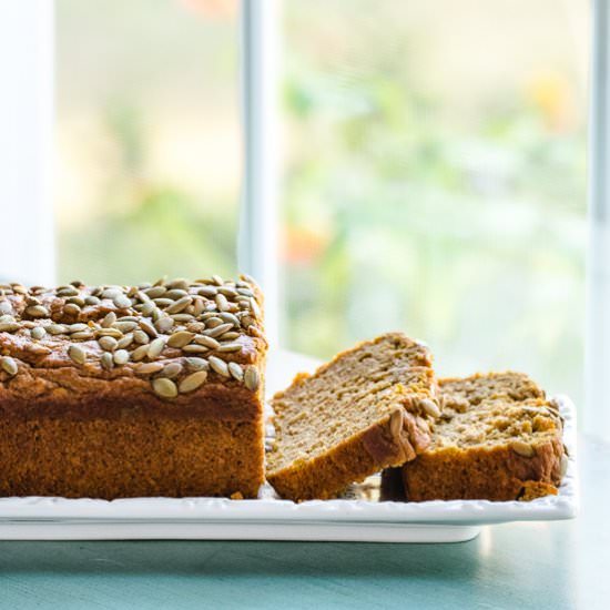 Pumpkin Bread - Recipe photo by sidewalkshoes