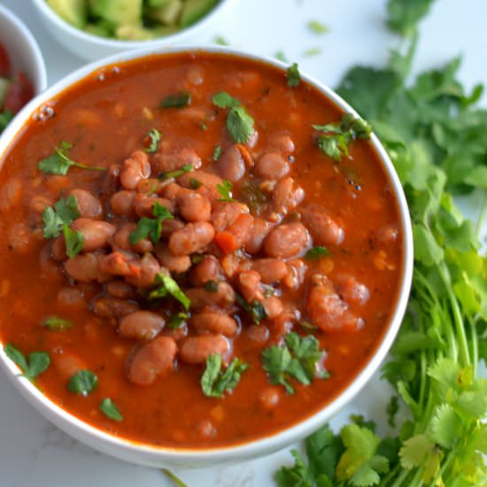 BEST INSTANT-POT CHARRO BEANS - Recipe photo by TheBellyRulesTheMind