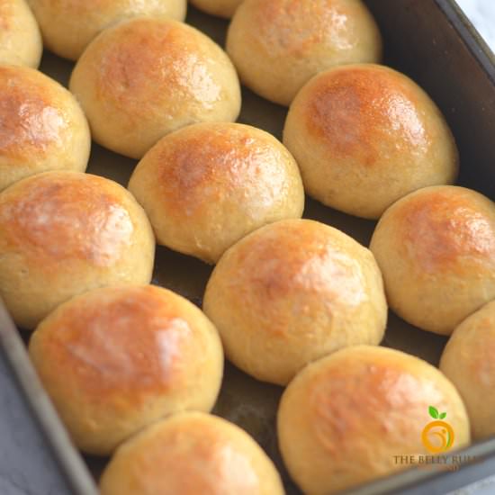 NO KNEAD HOMEMADE DINNER ROLL - Recipe photo by TheBellyRulesTheMind