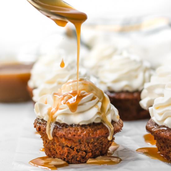 Sticky ginger cupcakes - Recipe photo by ltully