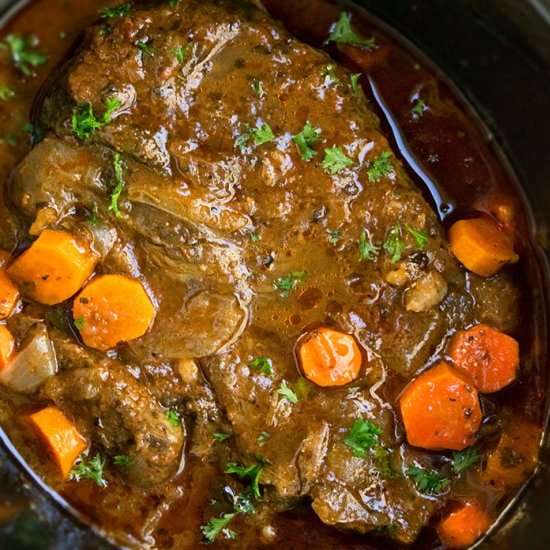 Easy Slow Cooker Pot Roast - Recipe photo by 1PotRecipes