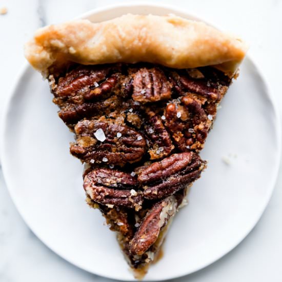 Maple Pecan Pie - Recipe photo by sallysbakingaddiction