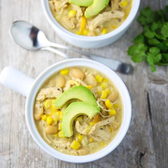 White Chicken Chili - Recipe photo by Tastefulventure