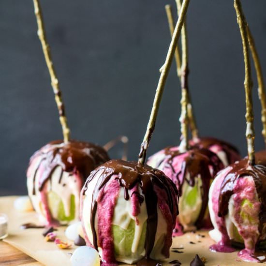 Dark Chocolate Covered Apples - Recipe photo by mytinylagunakitchen