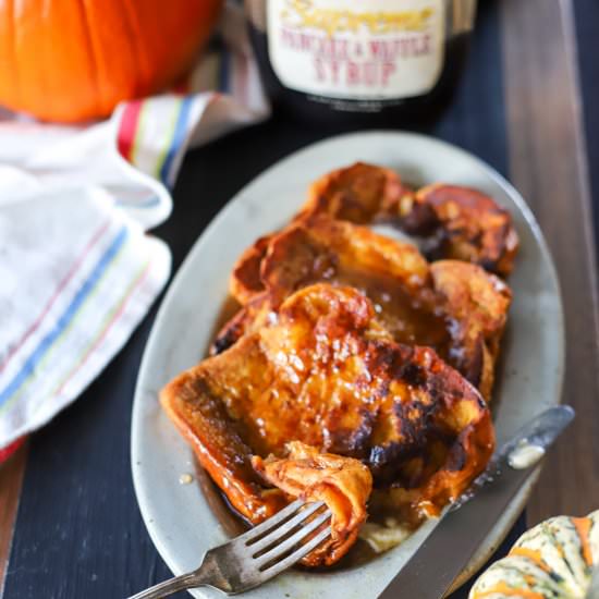 Pumpkin French Toast - Recipe photo by goldenbarrel