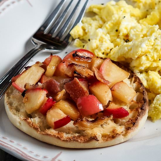 Apple, Bacon & Cheese Muffins - Recipe photo by accidentalhappybaker