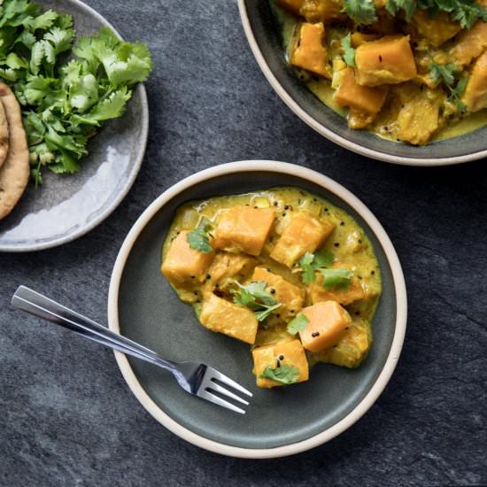 Sri Lankan Creamy Pumpkin Curry - Recipe photo by thebellephant