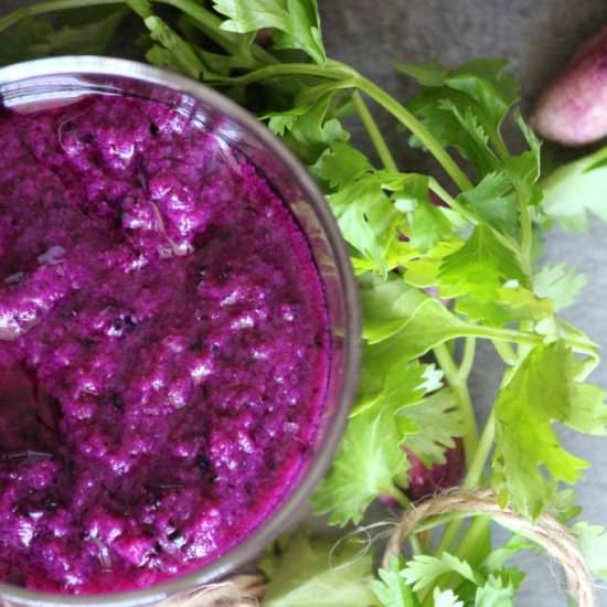 Indian Blackberry Dip / Chutney - Recipe photo by Reetu Uday Kugaji
