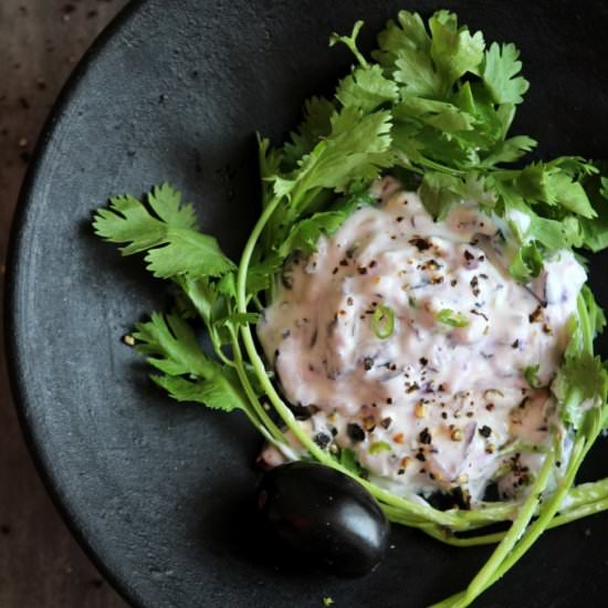 Indian Blackberry Raita - Recipe photo by Reetu Uday Kugaji